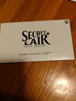 MTG Secret Lair - City Styles 2: Dressed to Kill [SEALED RAINBOW FOIL] Magic - Image 1