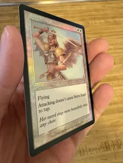 MTG Serra Angel 7th Edition Foil LP/EX - Image 3