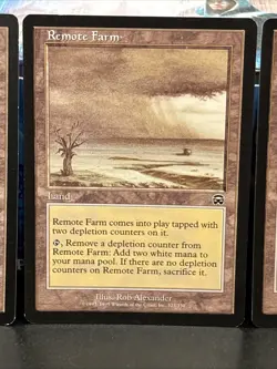 MTG 4x Remote Farm Mercadian Masques LP - Image 3