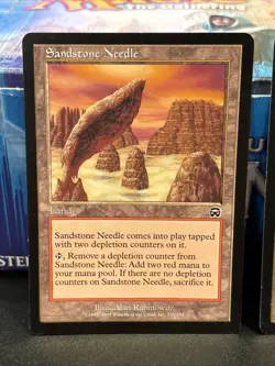 2x Sandstone Needle Mercadian Masques Mtg Magic LP - Image 2