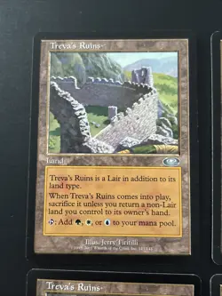 4x Treva's Ruins Planeshift MTG Magic UP / LP - Image 2