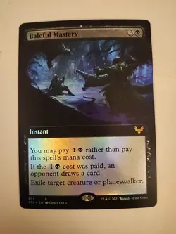 MTG: Baleful Mastery (Extended Art) (LP): Strixhaven: School of Mages - Image 1