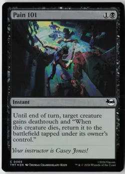 Pain 101 (69) - Foil - Teenage Mutant Ninja Turtles (TMT) - NM - Image 1