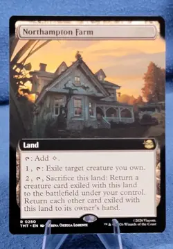 Northampton Farm Extended Art NM TMT 280 R MTG Teenage Mutant Ninja Turtles - Image 1