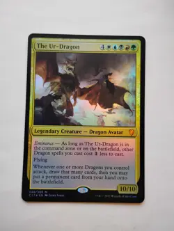 MTG Commander 2017 c17 The Ur-Dragon Mythic Foil - Image 1