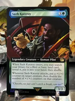 MTG | Sazh Katzroy (Extended Art) [FINAL FANTASY] ✨FOIL✨ - Image 1