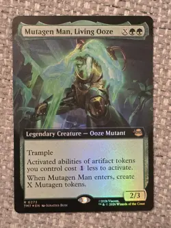 Mutagen Man, Living Ooze (Foil) - 0273 - MTG: Teenage Mutant Ninja Turtles -... - Image 1