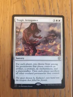 Mtg Tragic Arrogance - Commander Strixhaven School Of Mages - Image 1