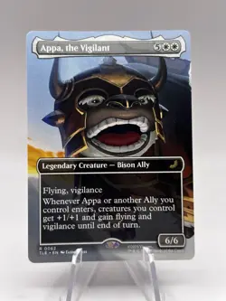 Appa, the Vigilant 0062 Borderless Avatar: The Last Airbender TLE MTG NM - Image 1