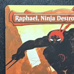 Raphael, Ninja Destroyer M-0218 Legendary Creature 4/4 TMNT Red 2026 - Image 4
