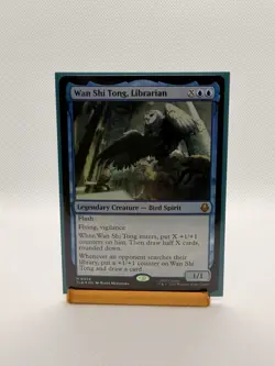 Magic: The Gathering Wan Shi Tong Librarian Foil Avatar The Last Airbender NM - Image 1