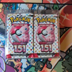 Pokemon Scarlet & Violet 151 Factory Sealed 35x Booster Pack lot - Image 1