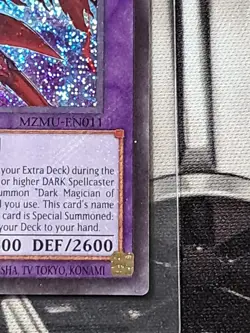 Dark Magician of Destruction 1st Edition Secret Rare MZMU-EN011 - Image 2