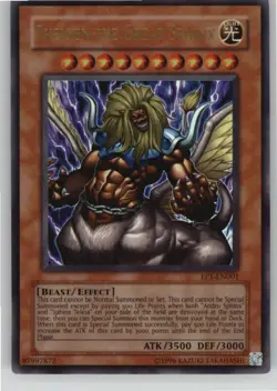 Theinen the Great Sphinx Ultra Rare Yu-Gi-Oh! Movie Exclusive Pack EP1-EN001 LP - Image 1