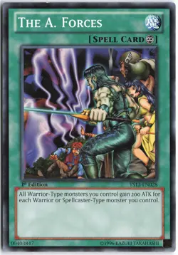 Yugioh - The A. Forces YS13-EN028 1st Edition - Super Starter: V for Victory - Image 1