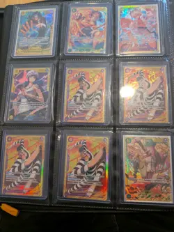 One Piece Card Game Giant SEC LOT (60 Cards) Luffy Ace Zoro Sanji Vivi EB03 Op02 - Image 1