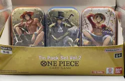Set of 3 One Piece TCG Card Game - Mini Tins Vol.2 English OP W/Display Box NEW - Image 2