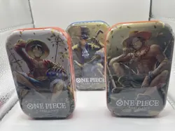 Set of 3 One Piece TCG Card Game - Mini Tins Vol.2 English OP W/Display Box NEW - Image 5