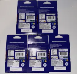 Lot of 5 One Piece OP-14 The Azure Sea's Seven Sleeved Booster Packs English - Image 2