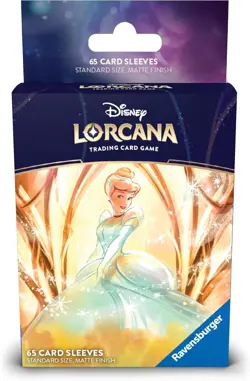 Disney Lorcana TCG Archazia's Island Cinderella Card Sleeves [65 Sleeves] - Image 1
