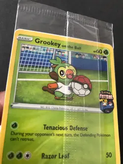 Grookey On The Ball 003/005 Futsal Pokemon Card PROMO UK Exclusive NEW SEALED - Image 4