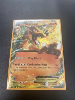 2014 Charizard EX Flashfire 12/106 XY Ultra Rare Holo Pokemon Card NM - Image 1