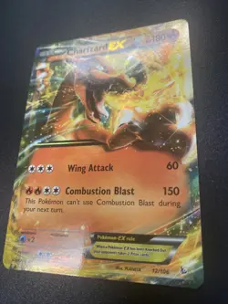2014 Charizard EX Flashfire 12/106 XY Ultra Rare Holo Pokemon Card NM - Image 3