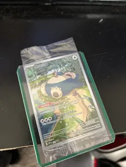 Pokemon Snorlax 151 Scarlet and Violet Promo Holo Card 051 - Image 2