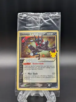 Greninja Gold Star SWSH144 Sword & Shield Promo Card *SEALED* - Image 1