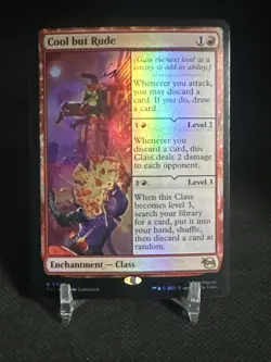 Cool but Rude 89 Teenage Mutant Ninja Turtles Foil R MTG Card - Image 1