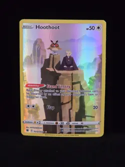 Hoothoot TG12/TG30 Swsh10: Astral Radiance Trainer Gallery Holo - Near Mint Card - Image 1