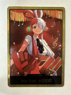 DON!! Card (Uta) (Gold) Extra Booster: One Piece Heroines Edition (EB03) - Image 1