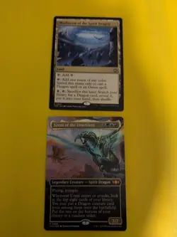 Ureni of the Unwritten FOIL TDC & Maelstrom of the spirit dragon TDM MTG Card. - Image 2