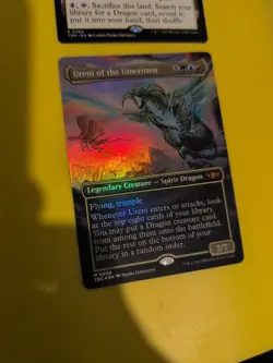 Ureni of the Unwritten FOIL TDC & Maelstrom of the spirit dragon TDM MTG Card. - Image 3