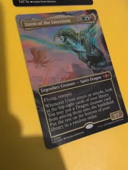 Ureni of the Unwritten FOIL TDC & Maelstrom of the spirit dragon TDM MTG Card. - Image 4