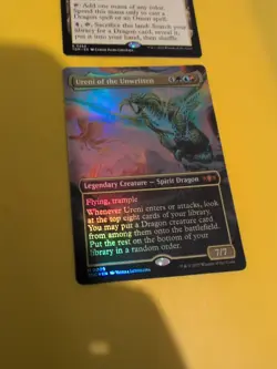 Ureni of the Unwritten FOIL TDC & Maelstrom of the spirit dragon TDM MTG Card. - Image 5
