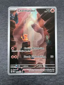Pokemon TCG Charmander 168/165 Scarlet & Violet 151 Series Holo Card Near Mint - Image 2