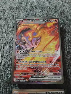 Lot Of 2 Pokemon Destin Rivals Hit Cards Moltres Ex 229/182 And Giovanni 238/182 - Image 2