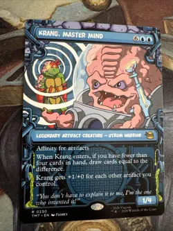 MTG Teenage Mutant Ninja Turtles KRANG, MASTER MIND Showcase 230 TMNT - Image 1