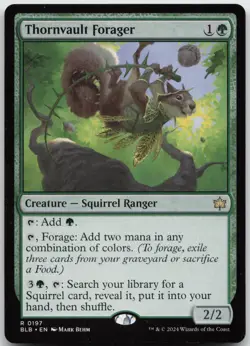 Thornvault Forager (197) Bloomburrow NM - MTG - Image 1