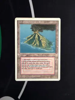 Volcanic Island - Isola Vulcanica - Revised - Dual Magic MTG EX ENG - Image 1