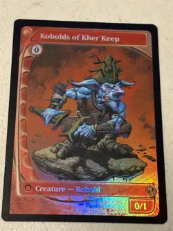 mtg foil Kobolds of Kher Keep, Future Sight, Mystery Booster 2, unplayed - Image 1