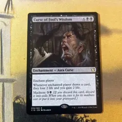 MTG / Curse Of The Fools Wisdom / Nm - Image 1