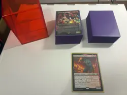 Ultimate Green Goblin Commander deck EDH w/ Decklist SLEEVED AND DECKBOX - Image 1