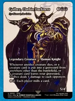 Golbez, Clad in Darkness - Syr Konrad, the Grim (Showcase) Final Fantasy Reg #10 - Image 1