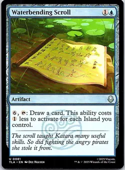Waterbending Scroll U Artifact Normal Avatar: The Last Airbender 81 NM - Image 1
