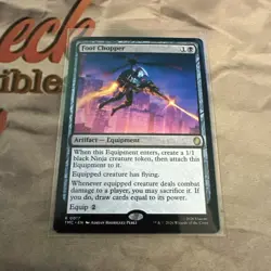 Foot Chopper Commander Teenage Mutant Ninja Turtles MTG NM #0017 - Image 1