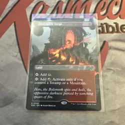 MTG Blazemire Verge (Borderless) Duskmourn: House of Horror Regular #0329 - Image 1