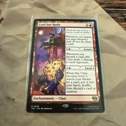 MTG 1x Cool but Rude NM Eng MTG - MTG TMNT Regular! #0089 - Image 1