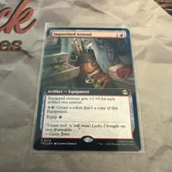 Improvised Arsenal (Extended Art) #270 (NM) TMT Magic MTG - Image 1